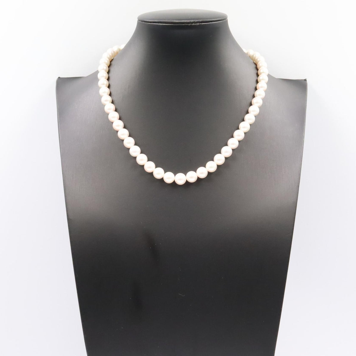 JEWELRY Pearl Silver Necklace Silver/White