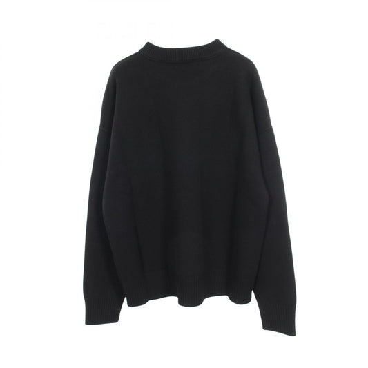 AMI de Coeur Wool Knit Sweater Black Size L
