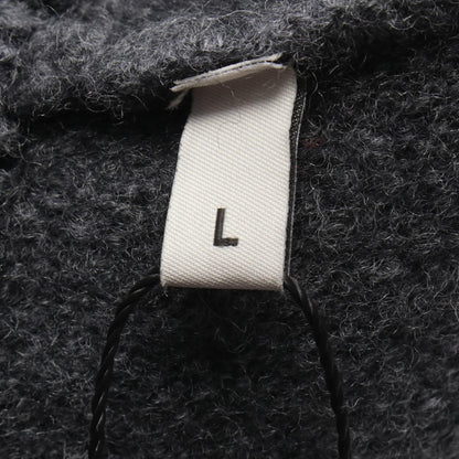 AMI de Coeur Heart Logo Wool Sweater Gray Size L