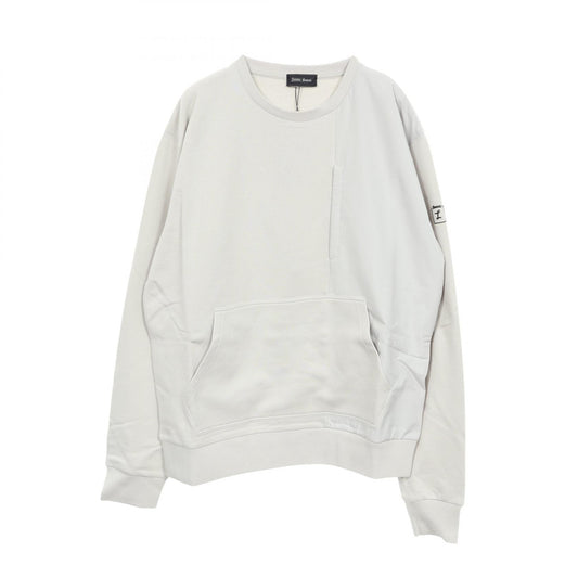 Herno Grey Panelled Cotton Sweatshirt Size 50