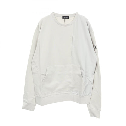 Herno Contrast Panel Cotton Sweatshirt Gray Size 52