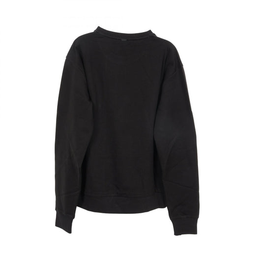 Herno Black Panel Detail Sweatshirt Cotton Size 48