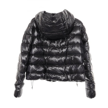 Herno Resort Hooded Nylon Down Jacket Black Size 40