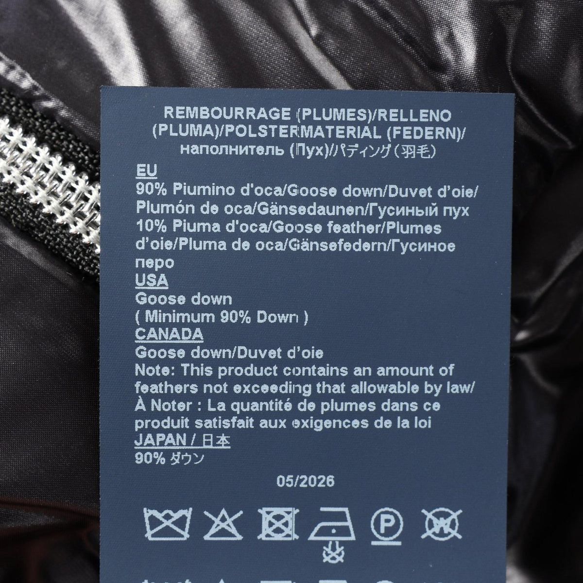 Herno Resort Hooded Down Jacket Black Nylon Size 40