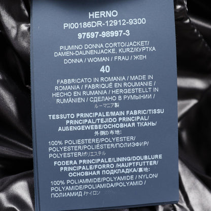 Herno Resort EXTRA-FINE SATIN Down Jacket Size 40