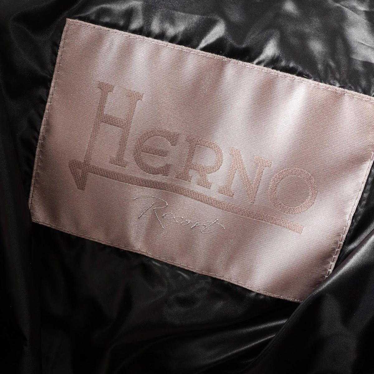 Herno Resort Extra-Fine Satin Down Jacket Size 42