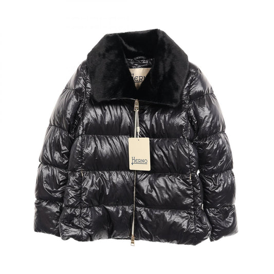 Herno Nylon Down Jacket Black Size 42