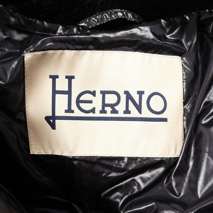 Herno Nylon Down Jacket Black Size 42