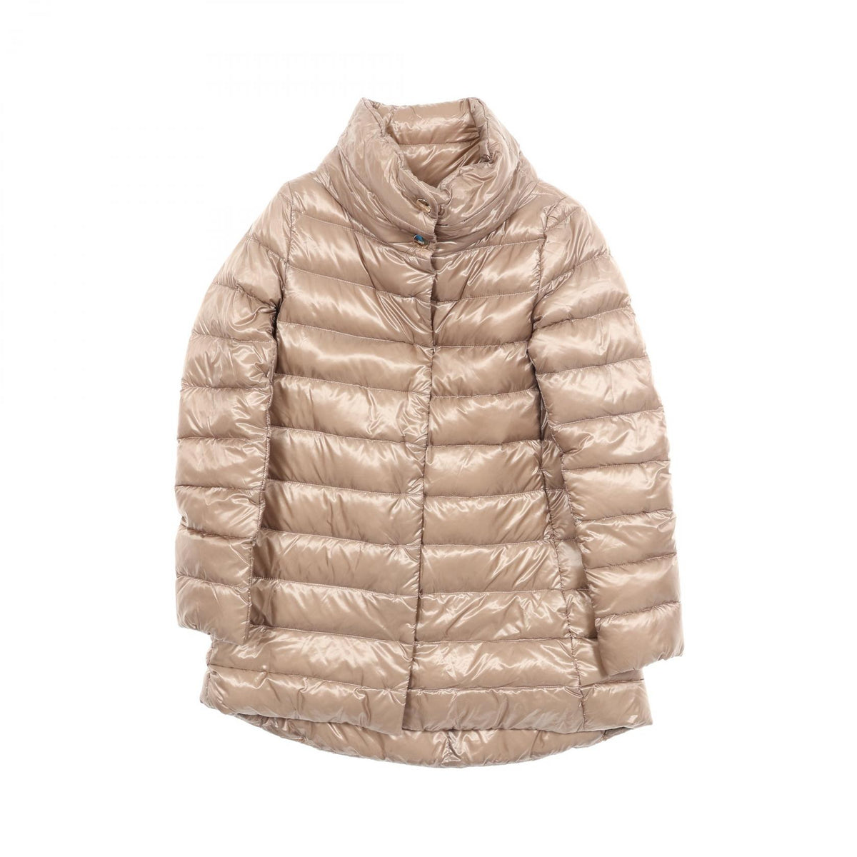 Herno AMELIA Nylon Down Jacket Beige Size 40