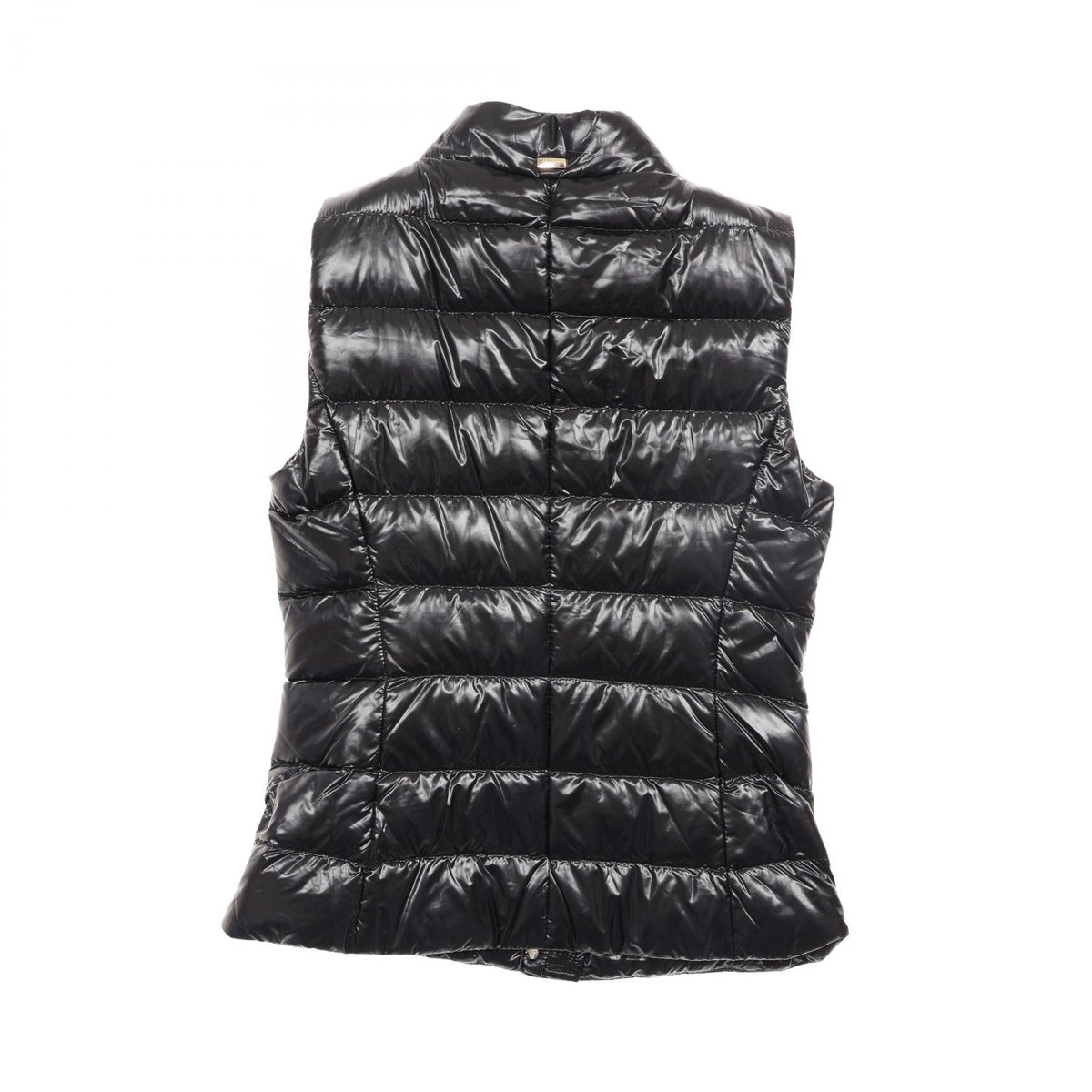 Herno GIULIA Nylon Down Vest Black Size 42