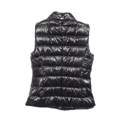 Herno GIULIA Nylon Down Vest Black Size 42