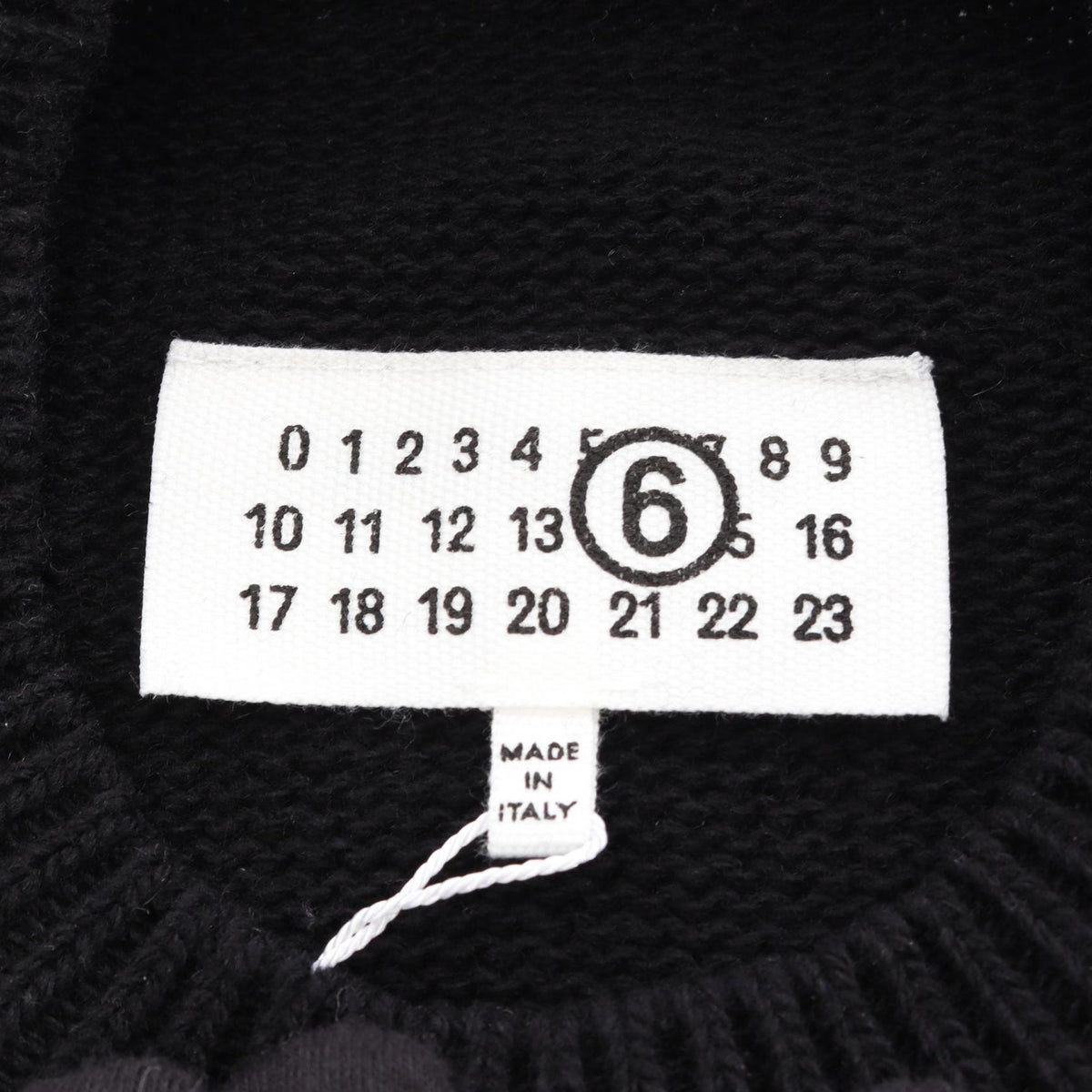 MM6 Black Wool Sweater Size M