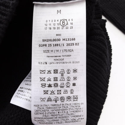 MM6 Black Wool Sweater Size M