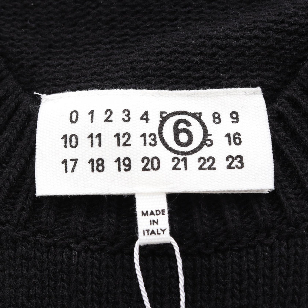 MM6 Black Wool Sweater Size L