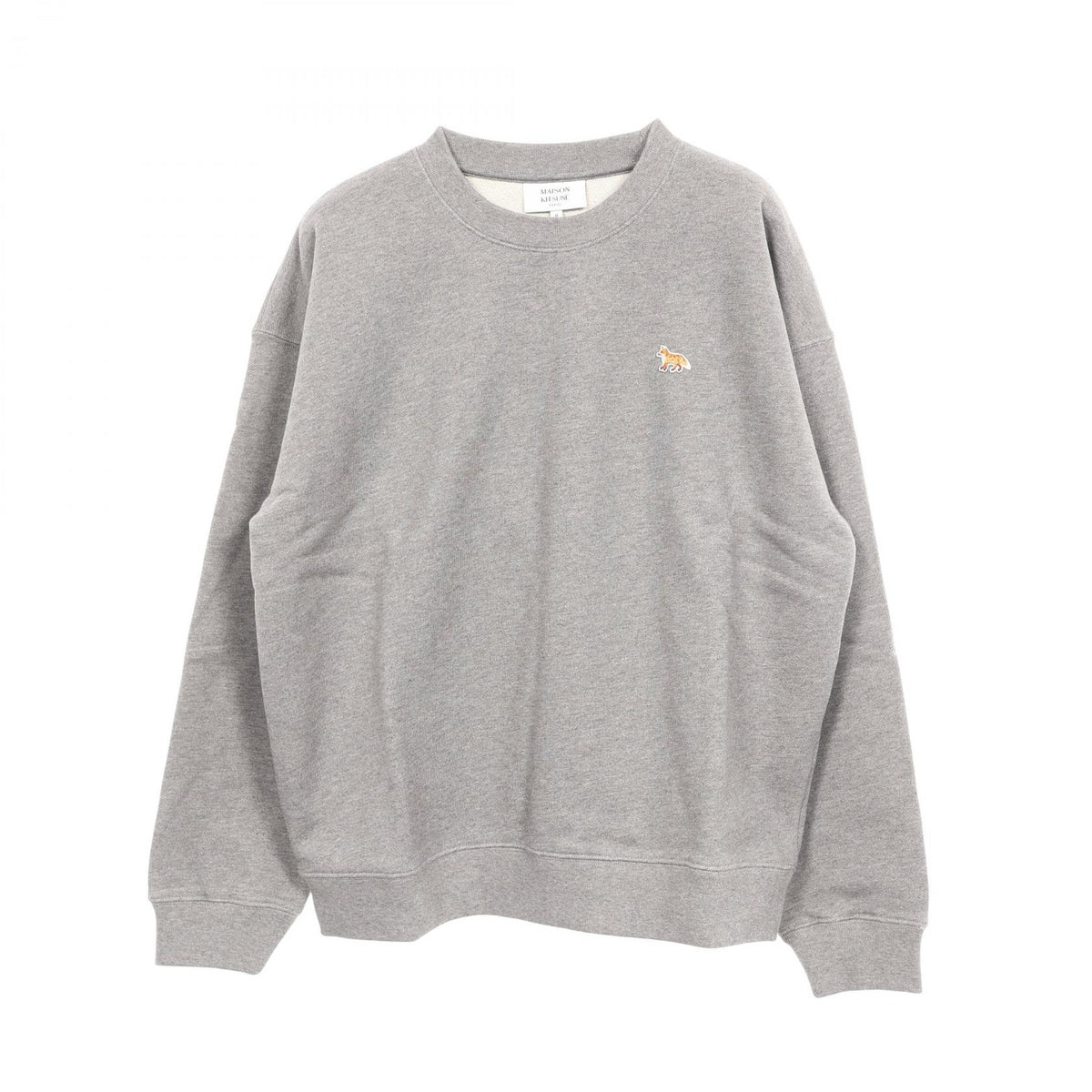 MAISON KITSUNE BABY FOX COMFORT SWEATSHIRT Gray Size S