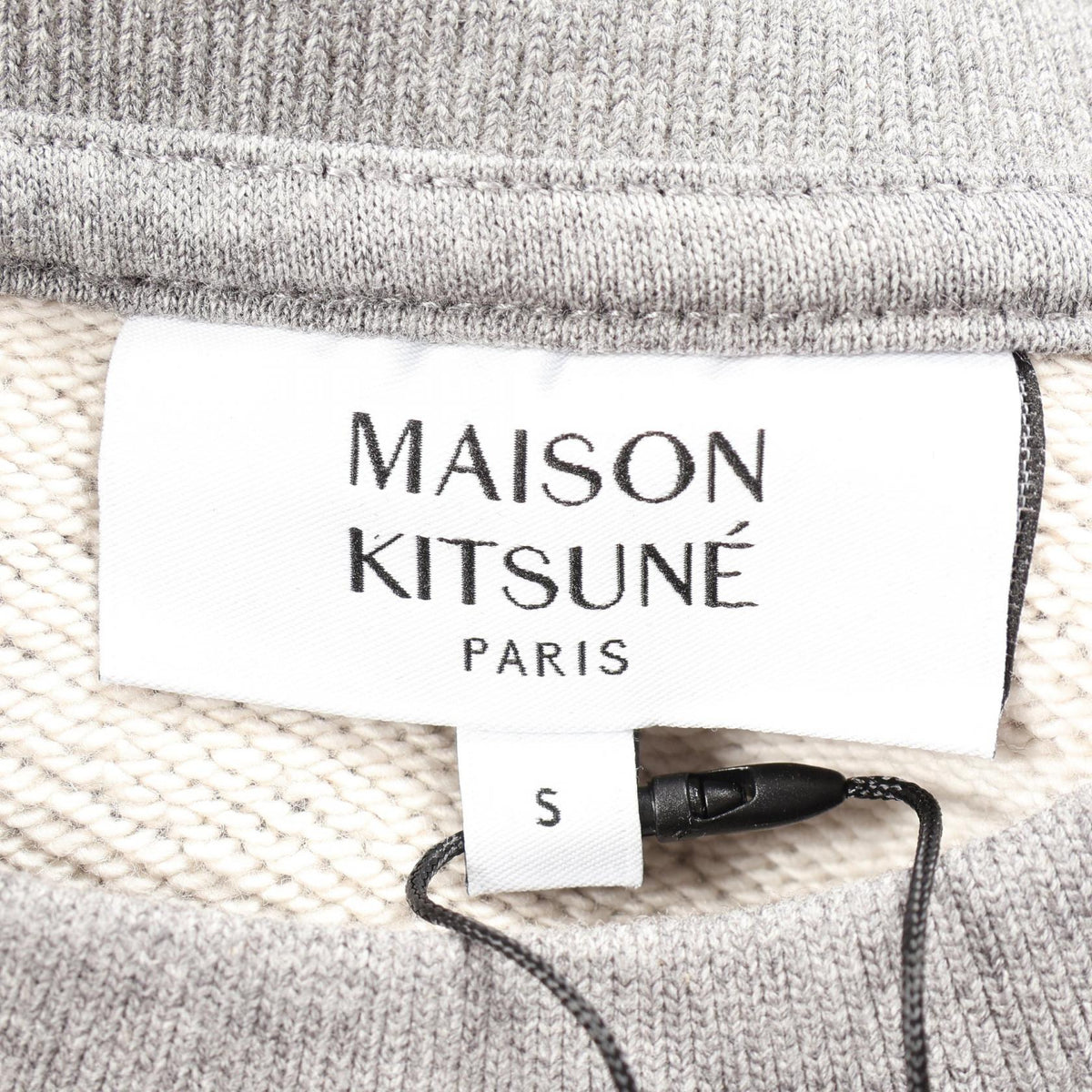 MAISON KITSUNE BABY FOX COMFORT SWEATSHIRT Gray Size S