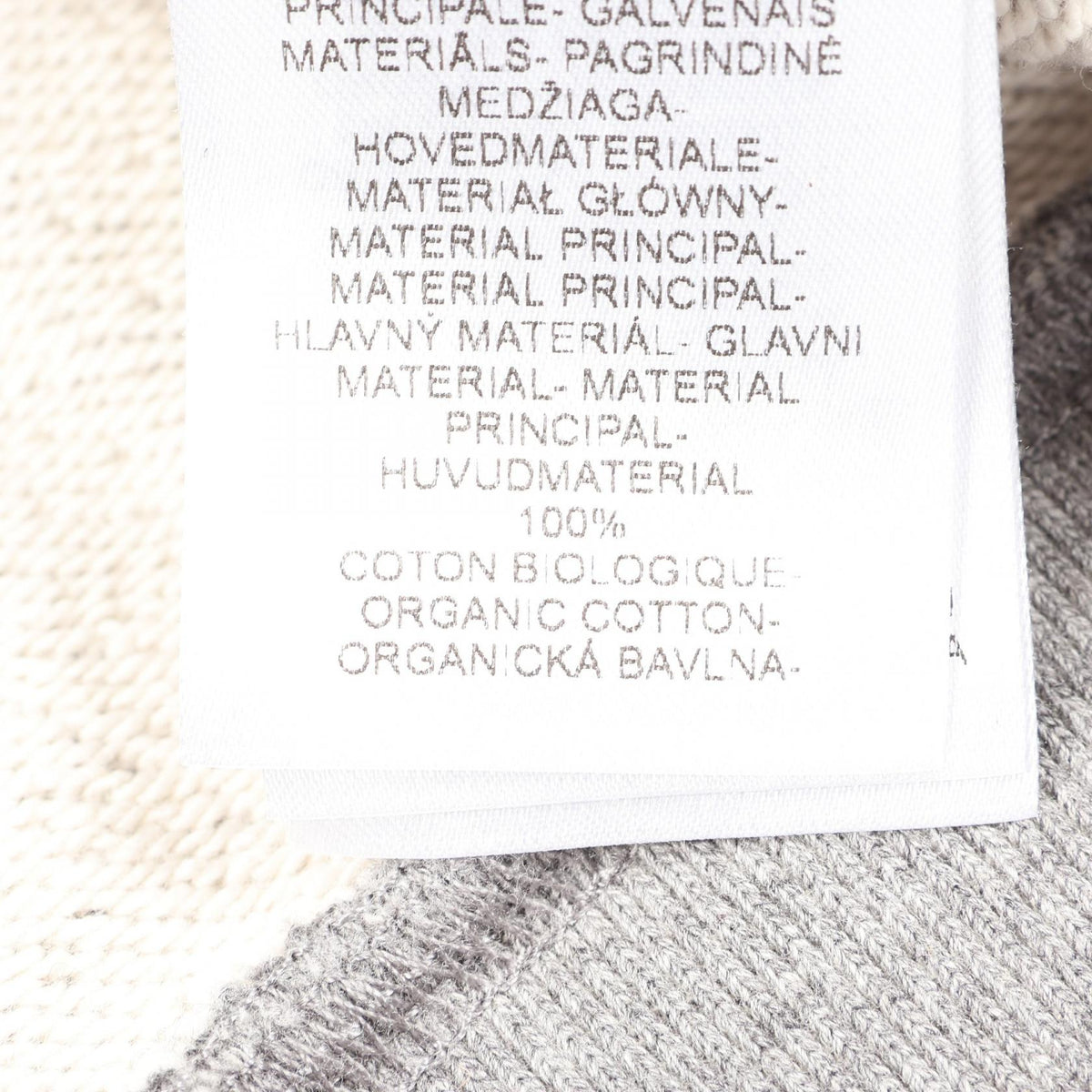 MAISON KITSUNE BABY FOX COMFORT SWEATSHIRT Gray Size S
