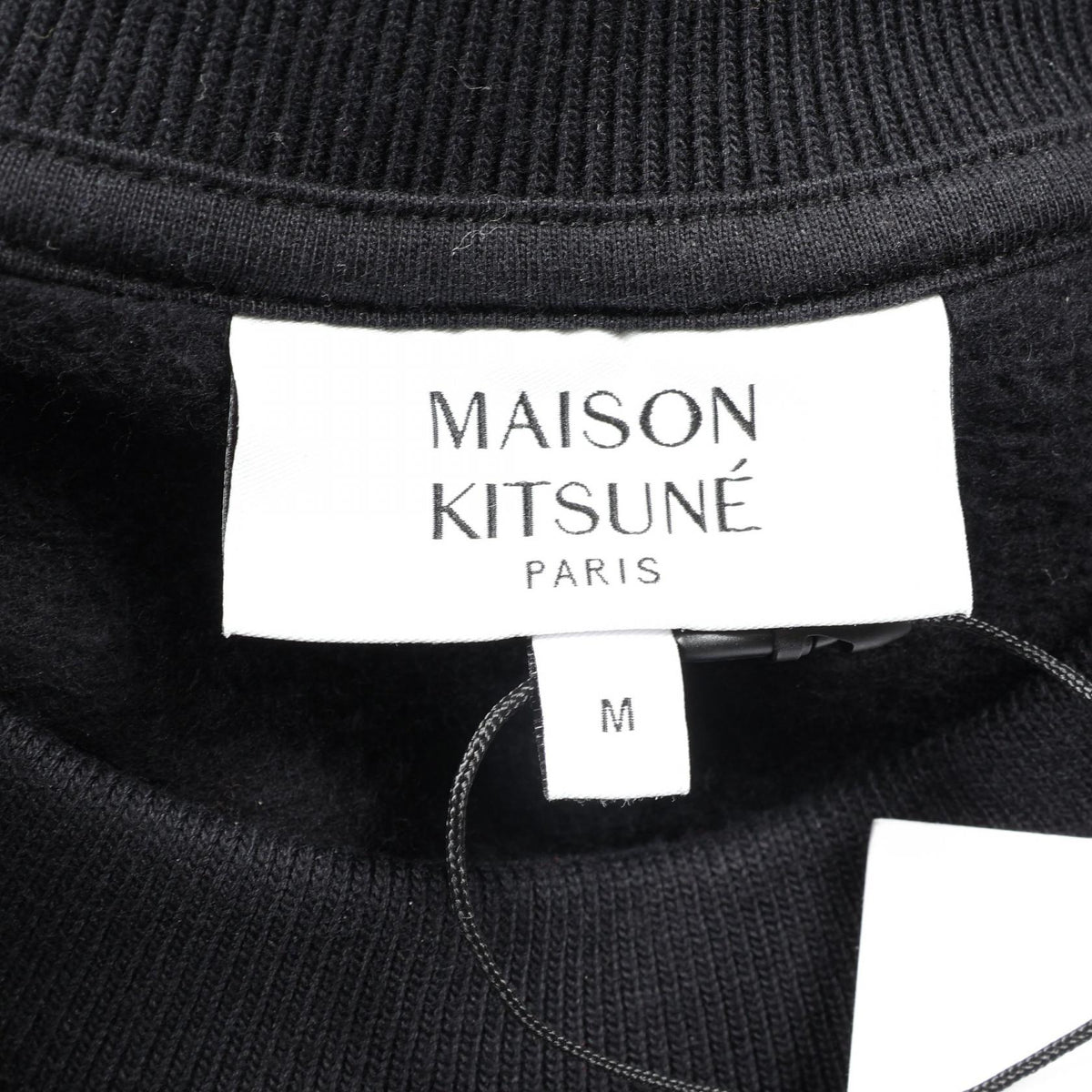 MAISON KITSUNE Speedy Fox Patch Sweatshirt Black Size M