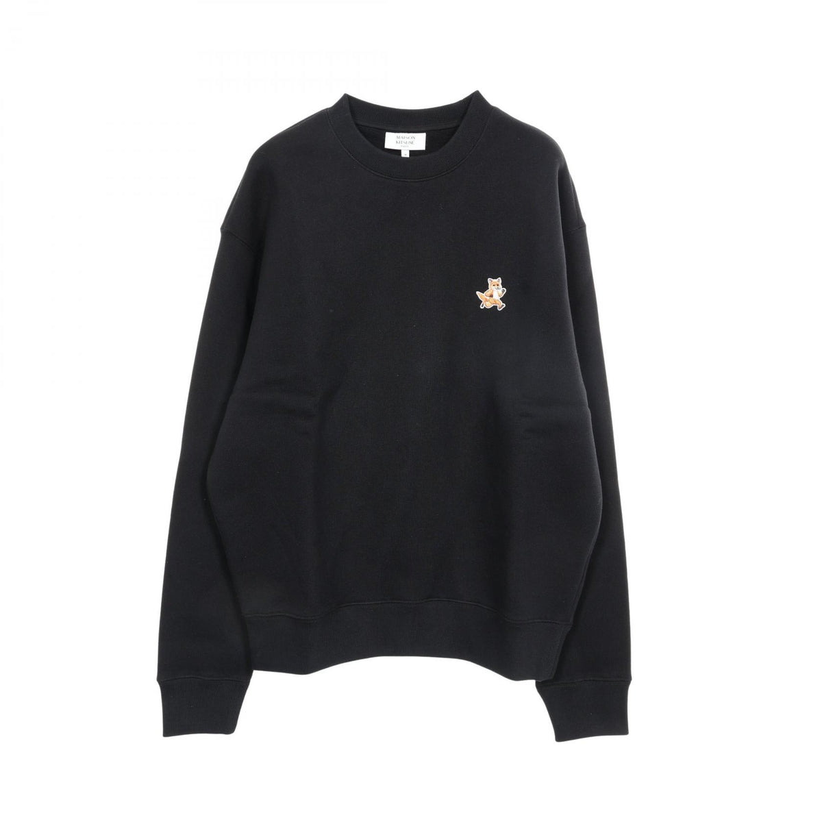 MAISON KITSUNE Speedy Fox Patch Sweatshirt Cotton Size L
