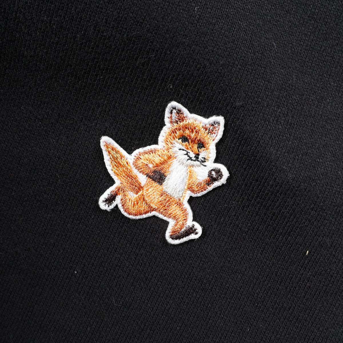 MAISON KITSUNE Speedy Fox Patch Sweatshirt Cotton Size L