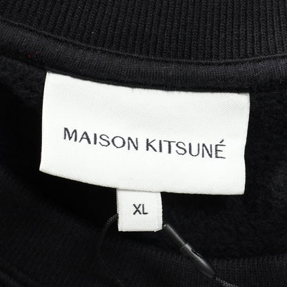 MAISON KITSUNE Speedy Fox Patch Sweatshirt Black Size XL