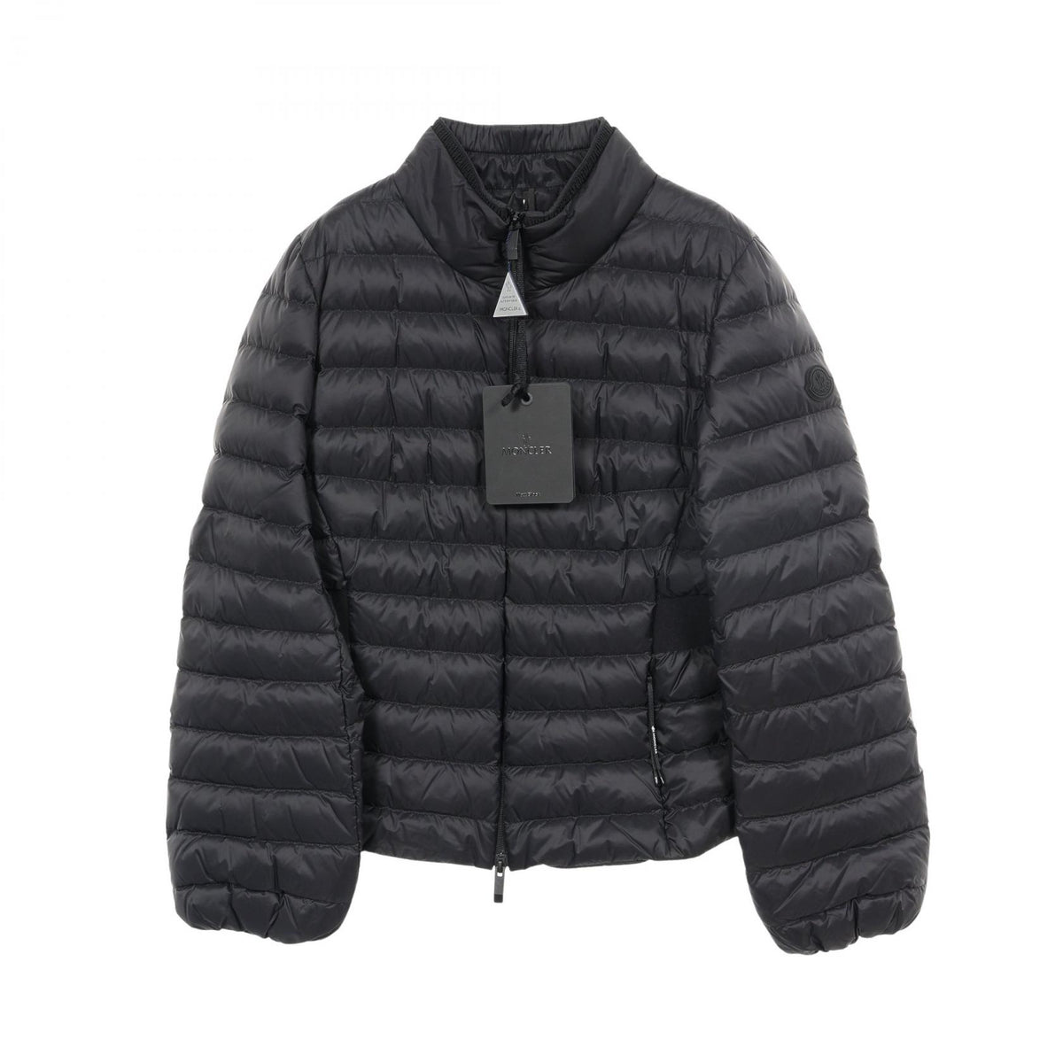 MONCLER VERRERIE Nylon Down Jacket Black Size 2