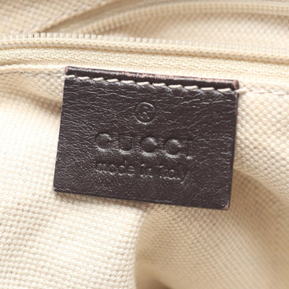 GUCCI Sukey GG Canvas Handbag Beige