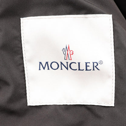 MONCLER Zip Up Polyester Jacket Black Size 3