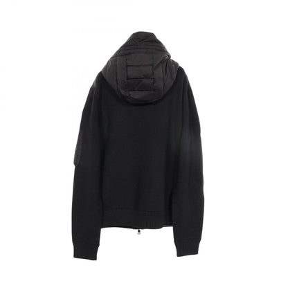 MONCLER CARDIGAN Panelled Hooded Down Jacket Size XL