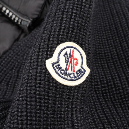 MONCLER CARDIGAN Panelled Hooded Down Jacket Size XL