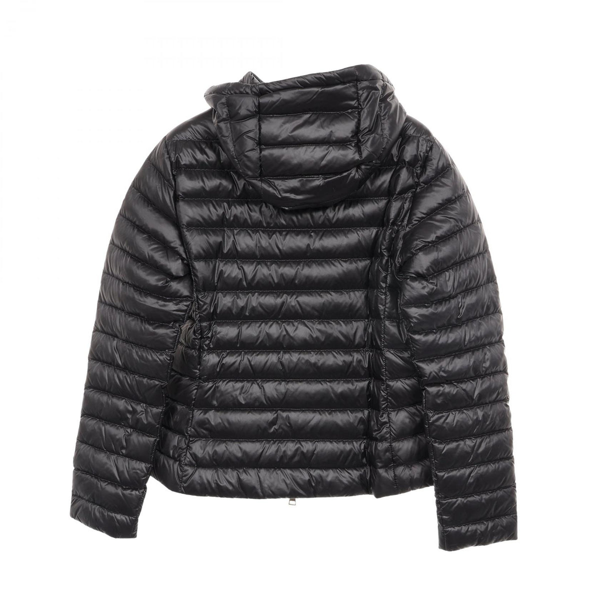 MONCLER IGELHOOD Hooded Nylon Down Jacket Black Size 2