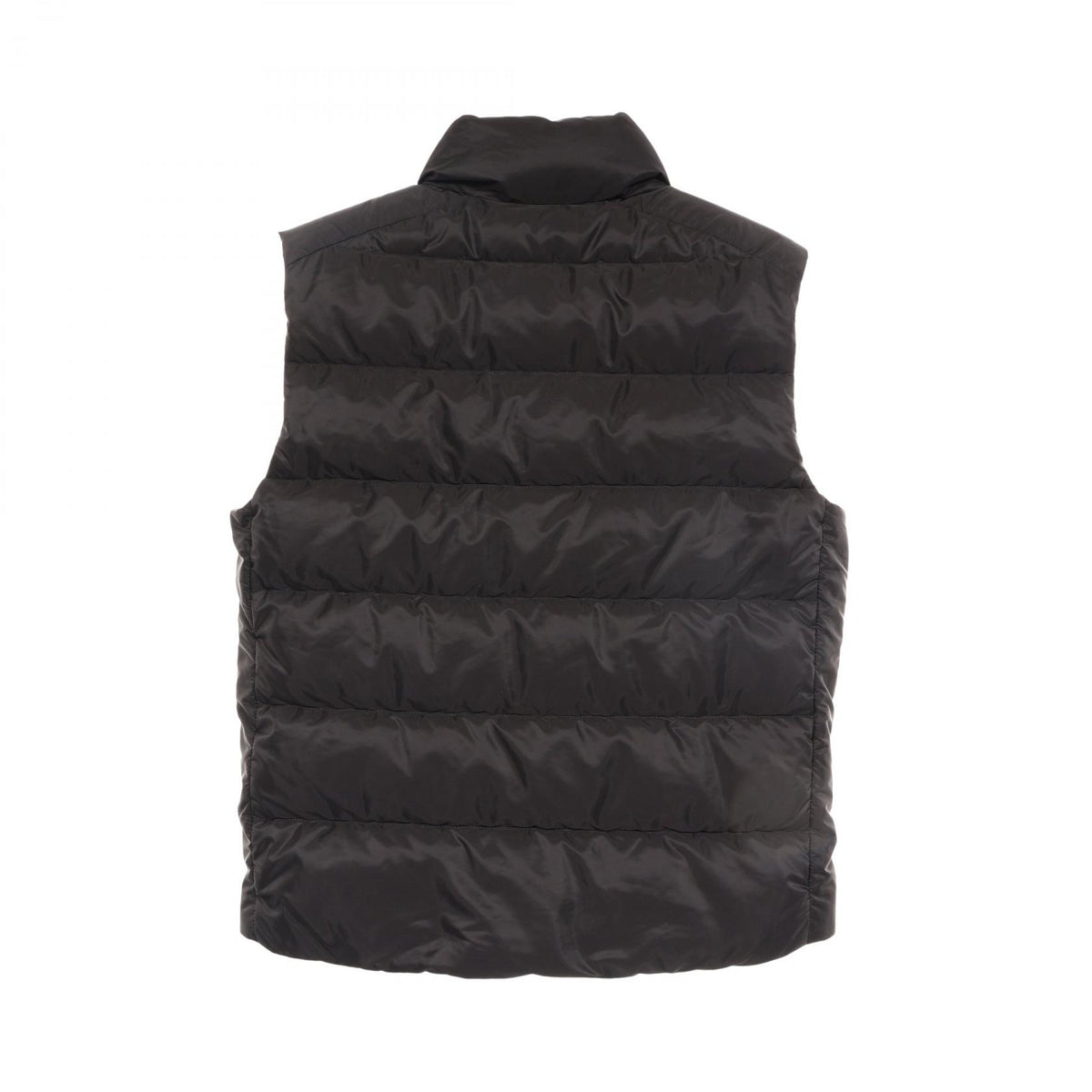 PRADA Black Padded Re-Nylon Down Vest Size 50