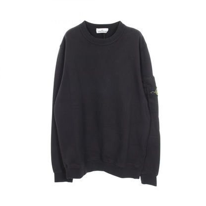 STONE ISLAND Cotton Sweatshirt Black Size L