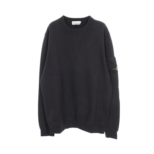STONE ISLAND Cotton Sweatshirt Black Size L