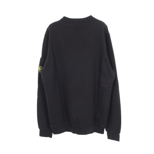 STONE ISLAND Cotton Sweatshirt Black Size L