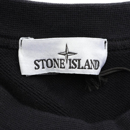 STONE ISLAND Cotton Sweatshirt Black Size L