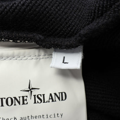 STONE ISLAND Cotton Sweatshirt Black Size L