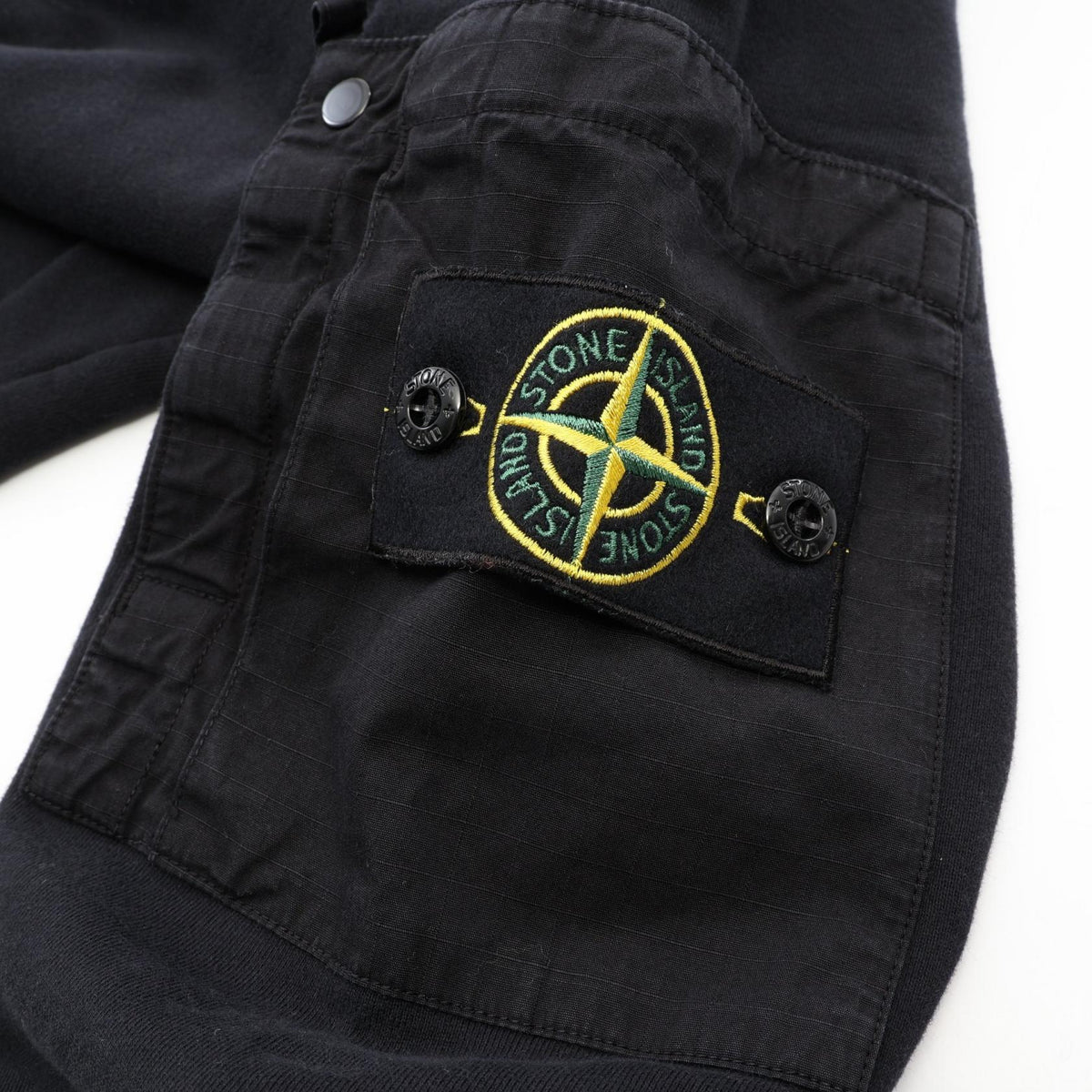 STONE ISLAND Cotton Sweatshirt Black Size L