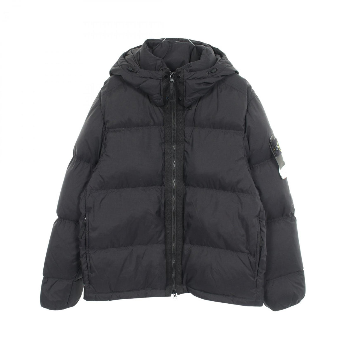 STONE ISLAND Matt Ripstop Cordura Down Jacket Black Size L