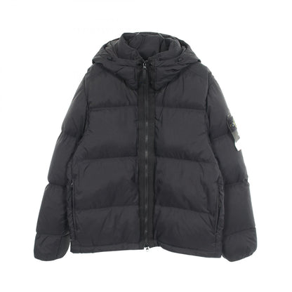 STONE ISLAND Matt Ripstop Cordura Down Jacket Black Size L