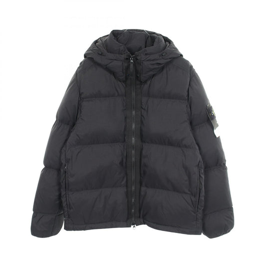 STONE ISLAND Matt Ripstop Cordura Down Jacket Black Size L