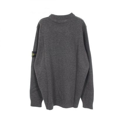 STONE ISLAND Wool Knit Gray Size M