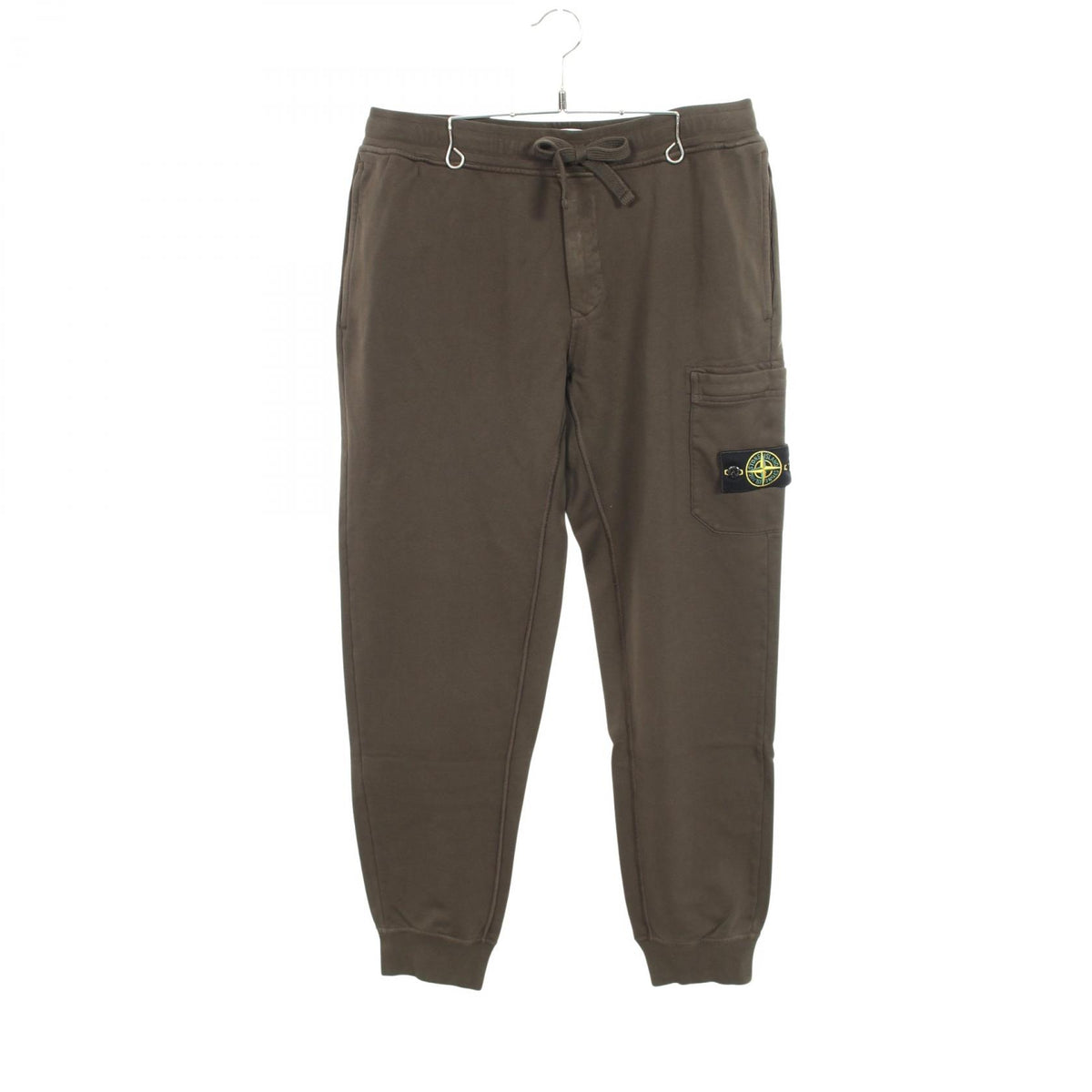 STONE ISLAND Olive Cotton Pants Size M