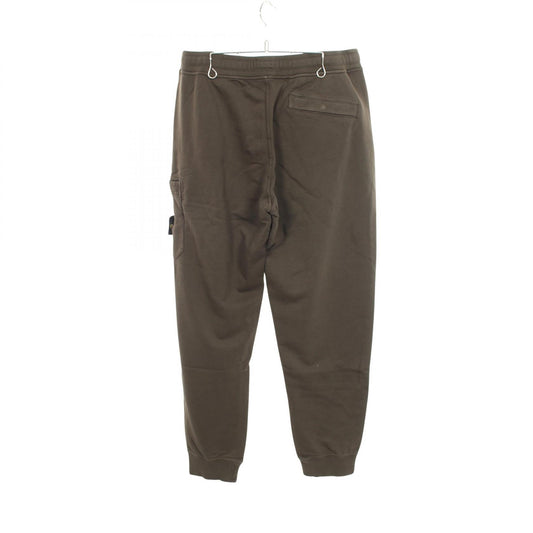 STONE ISLAND Olive Cotton Pants Size M