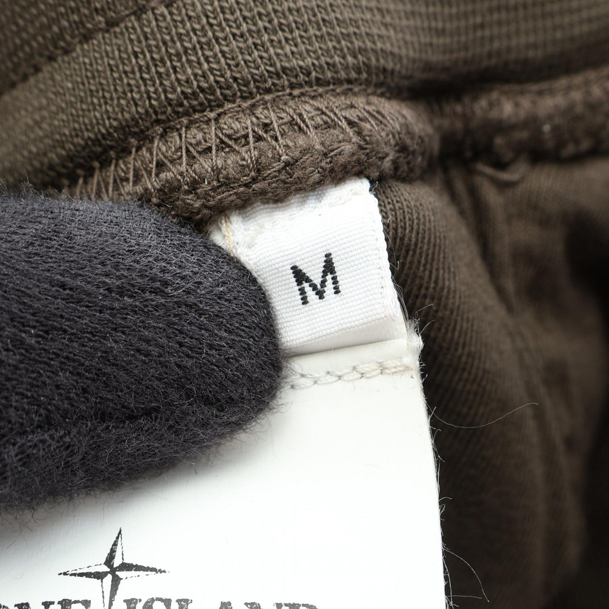STONE ISLAND Olive Cotton Pants Size M