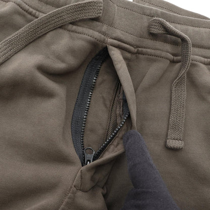 STONE ISLAND Olive Cotton Pants Size M