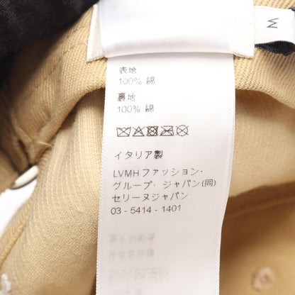 CELINE Triomphe Richelieu Corduroy Cap Beige Size M