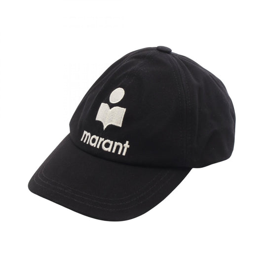 ISABEL MARANT TYRON Logo Embroidery Cotton Cap Size 57