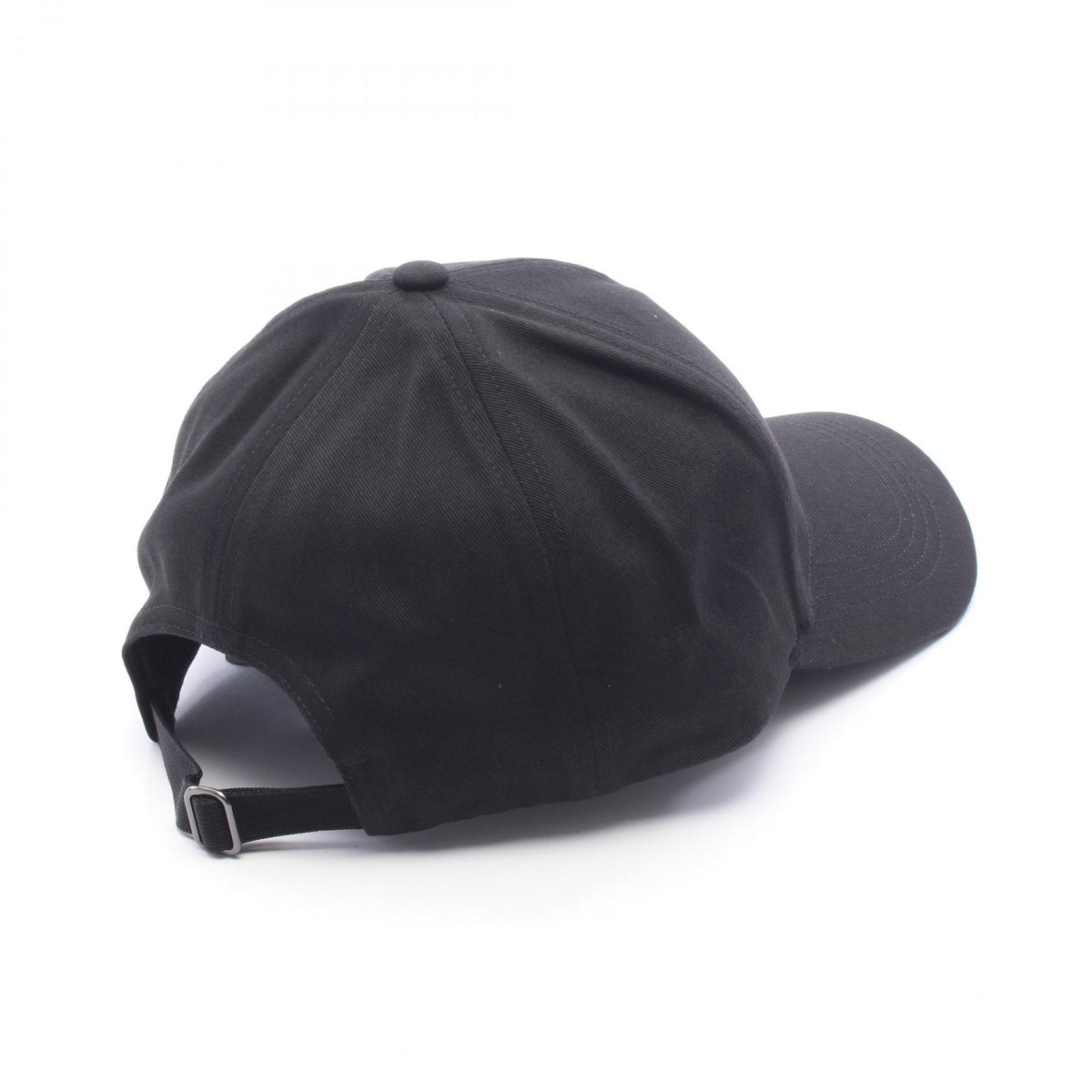 MONCLER Logo Cotton Hat Black Size ONE SIZE