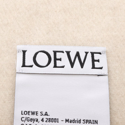 LOEWE Anagram Cashmere Scarf Beige